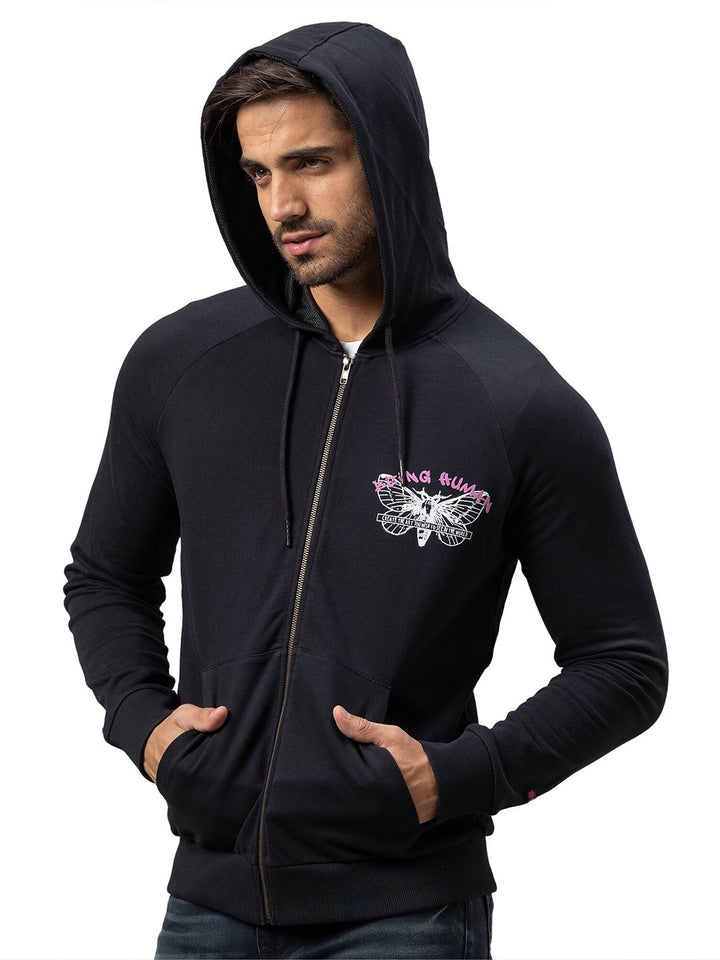 Being Human Men Black Sweatshirt