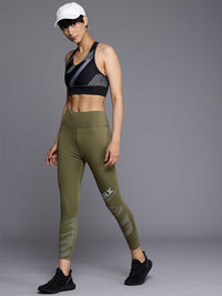HRX by Hrithik Roshan Women Togetherfaster Antimicrobial & Rapid Dry Running Tights