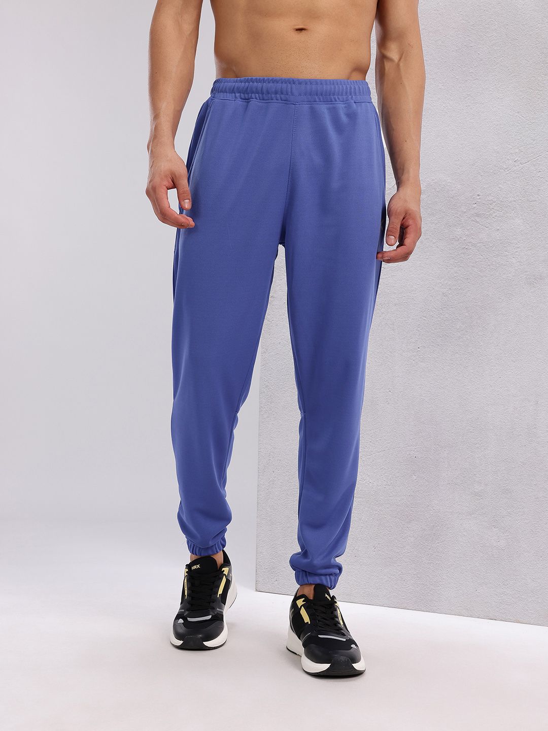 HRX by Hrithik Roshan Men Mid-Rise Rapid-Dry Regular Fit Running Joggers