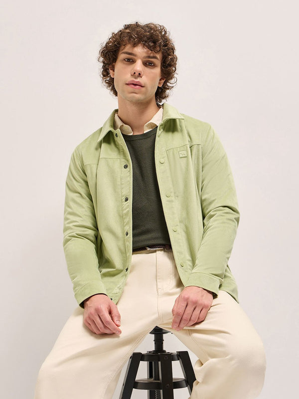 THE BEAR HOUSE Men Solid Spread Collar Tailored Jacket