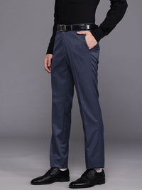 Raymond Men Mid-Rise Contemporary Fit Formal Trousers