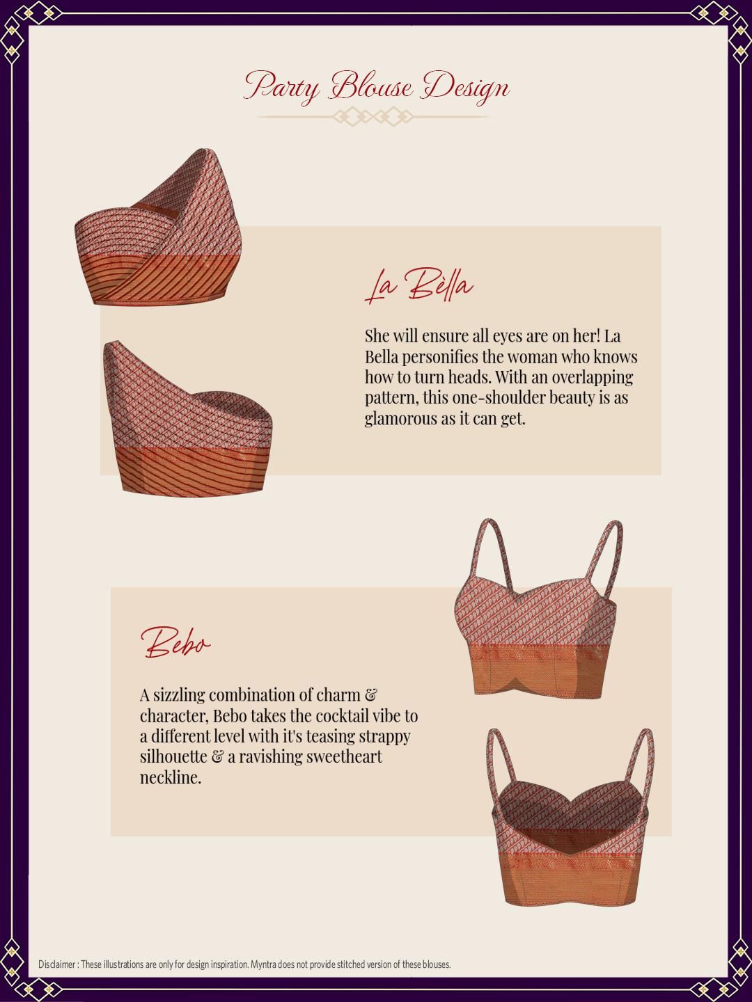 Silk Land Orange Floral Zari Ikat Saree