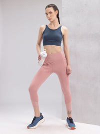 HRX by Hrithik Roshan Women Mesh Rapid-Dry Cropped Training Tights