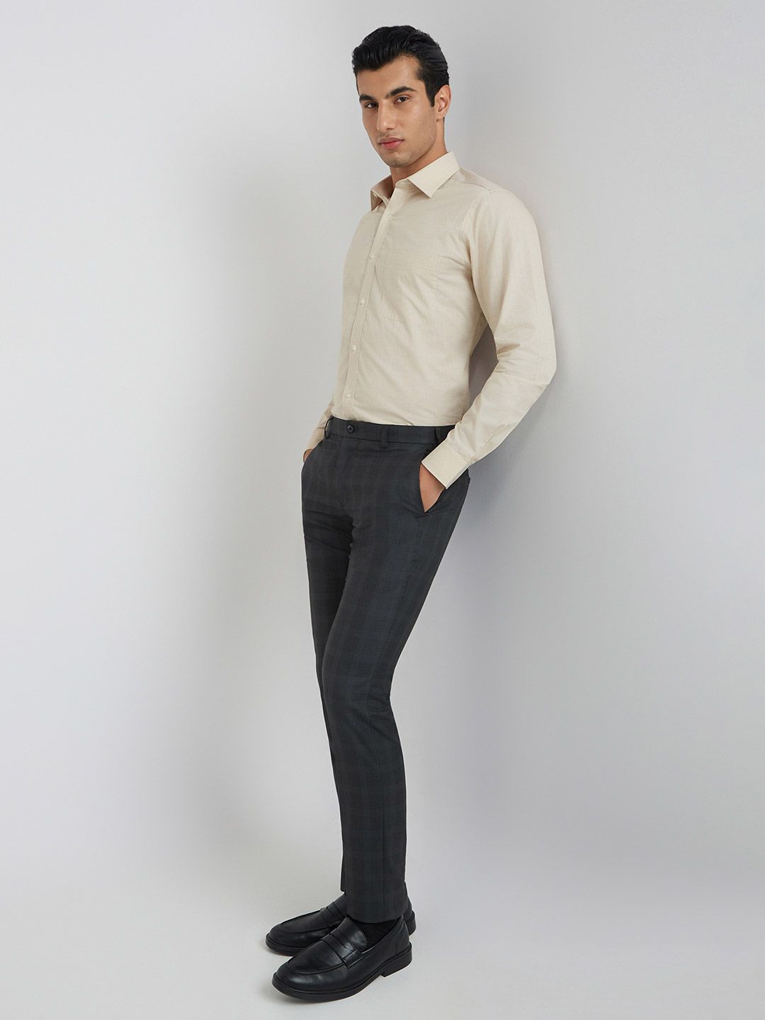 Raymond Pure Cotton Slim Fit Formal Shirt