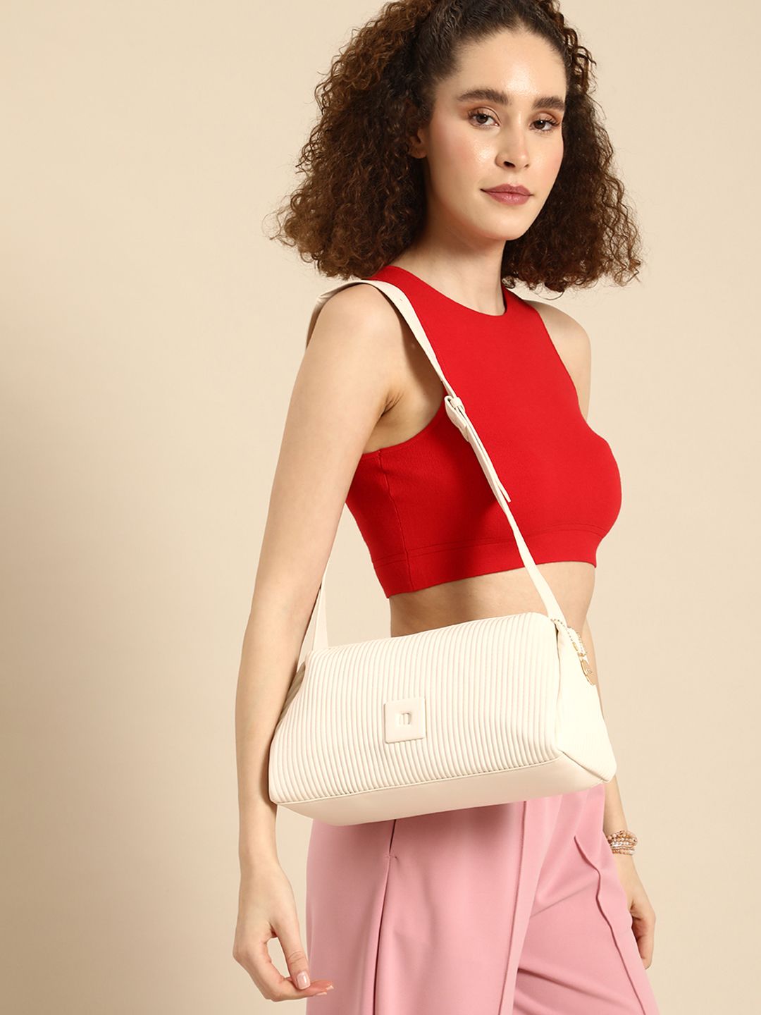 DressBerry Structured Shoulder Bag