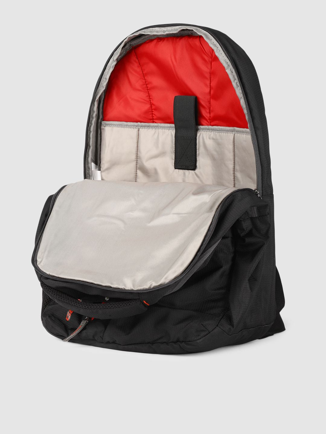 Gear Unisex Black Journey Backpack With Raincover
