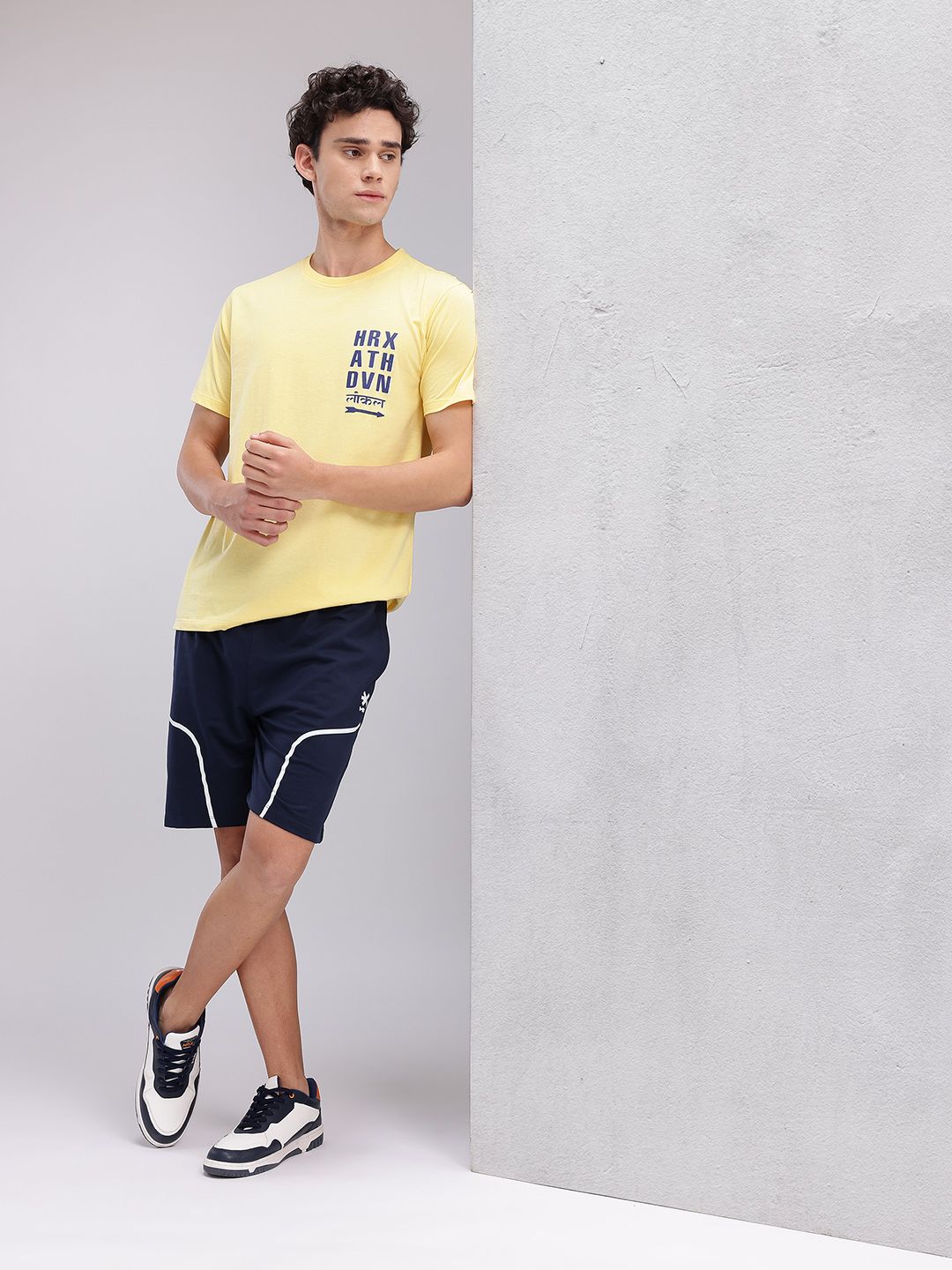 HRX by Hrithik Roshan Men Typography Printed Lifestyle Shorts