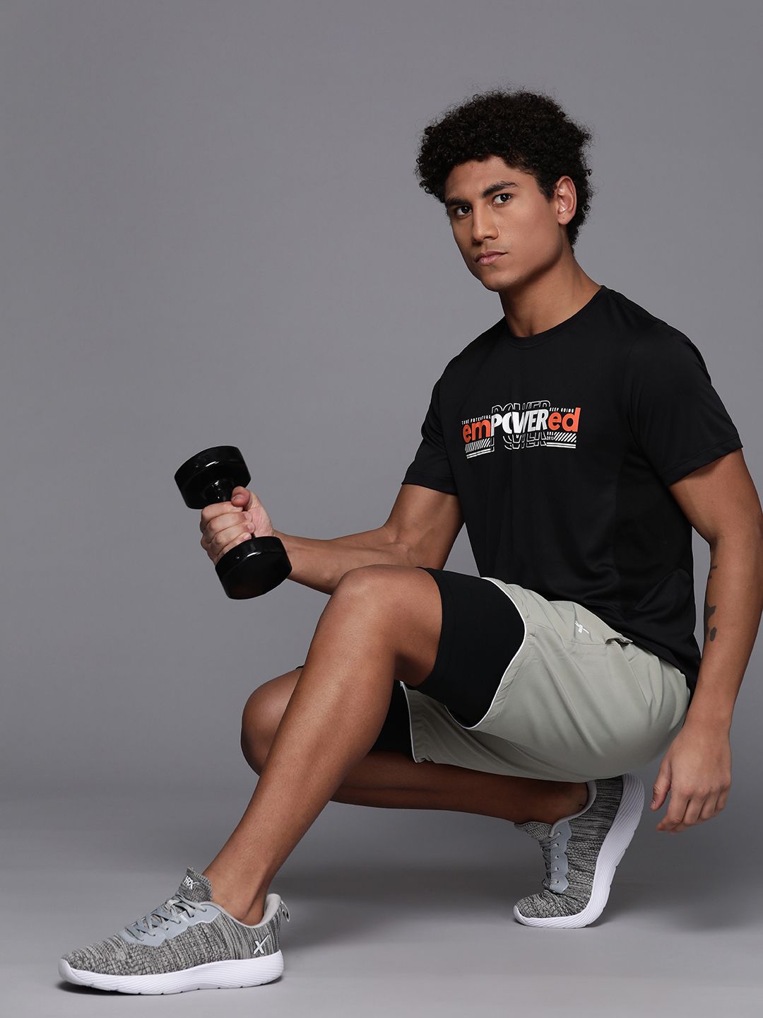 HRX by Hrithik Roshan Men Rapid-Dry Training Shorts