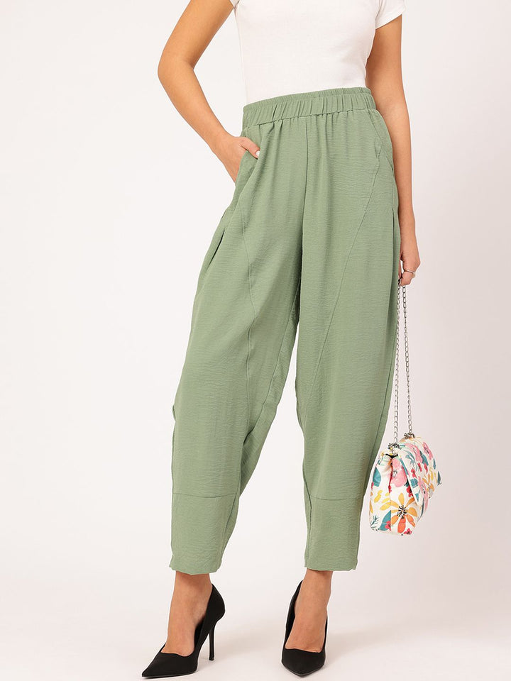 DressBerry Women Sleek & Snug Casual Trousers