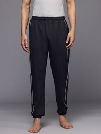 HRX by Hrithik Roshan Men Contrast Piping Detailed Yoga Joggers