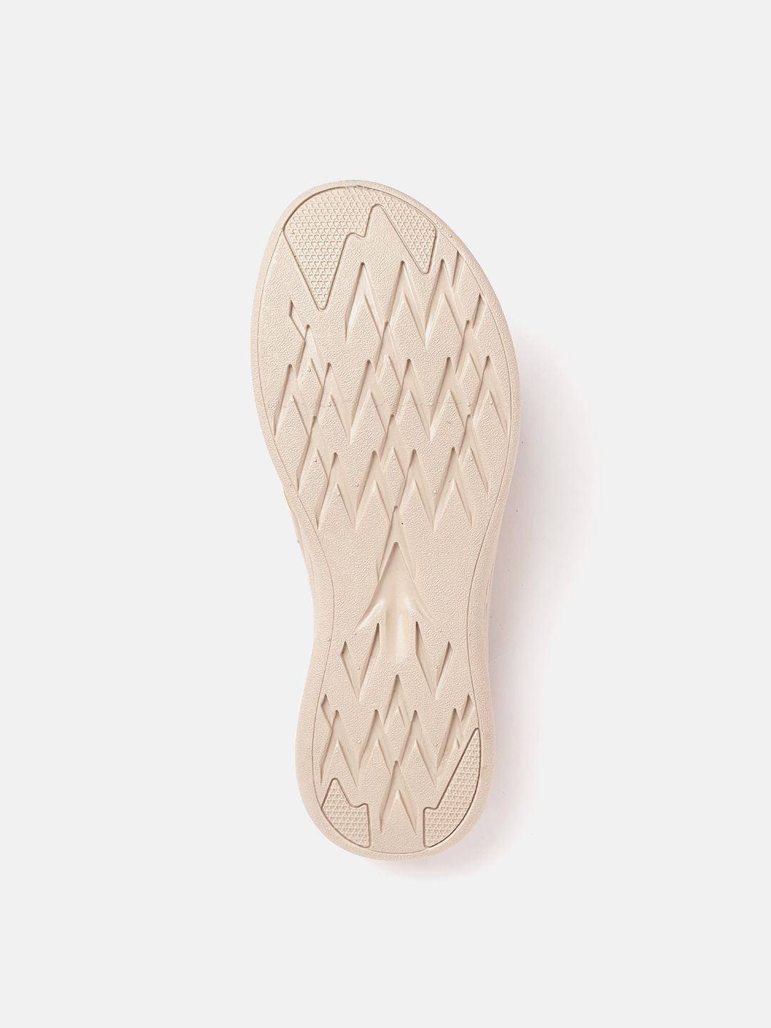 DressBerry Beige Solid Comfort Sandals