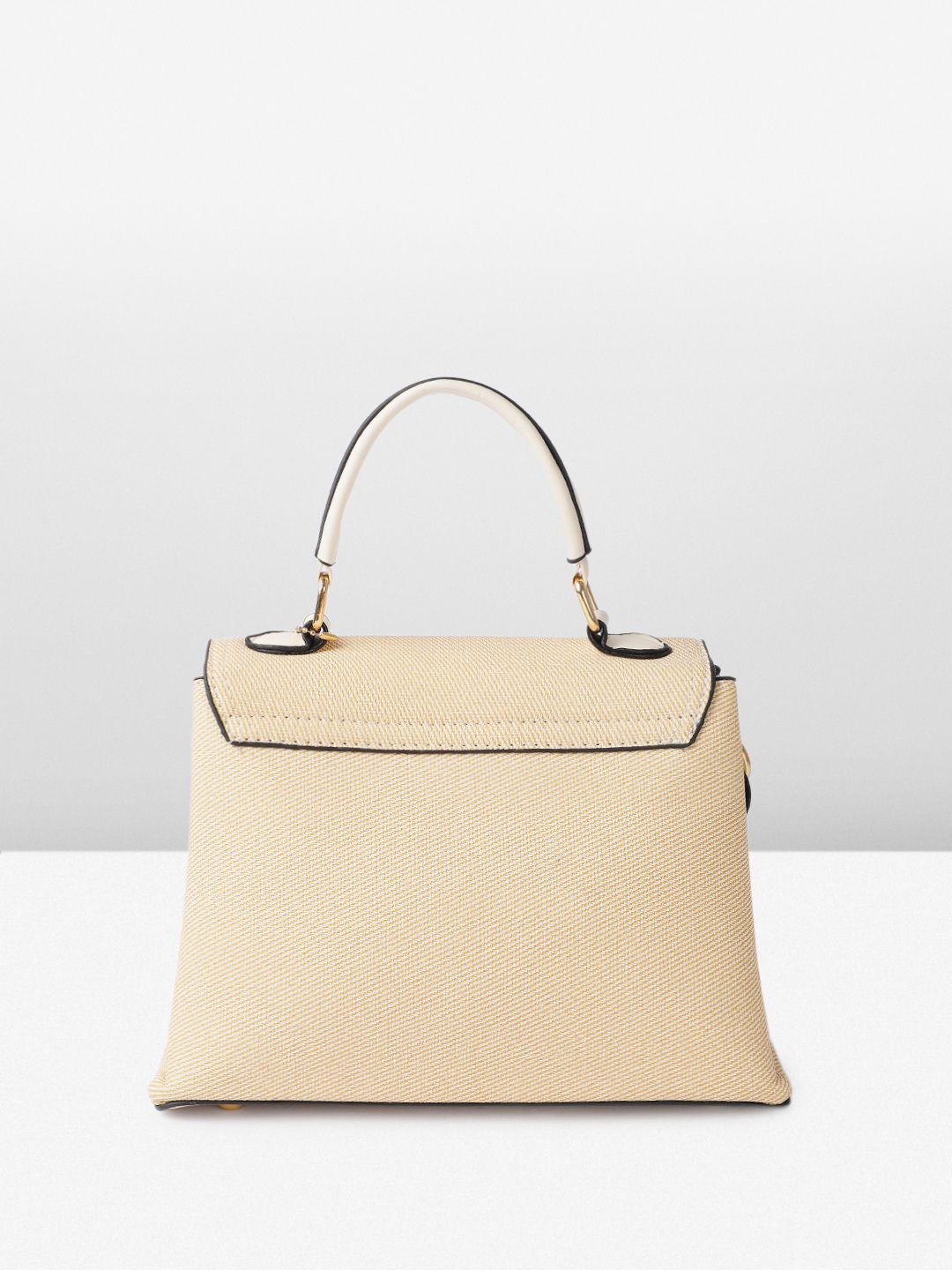 all about you Textured Structured Handheld Bag