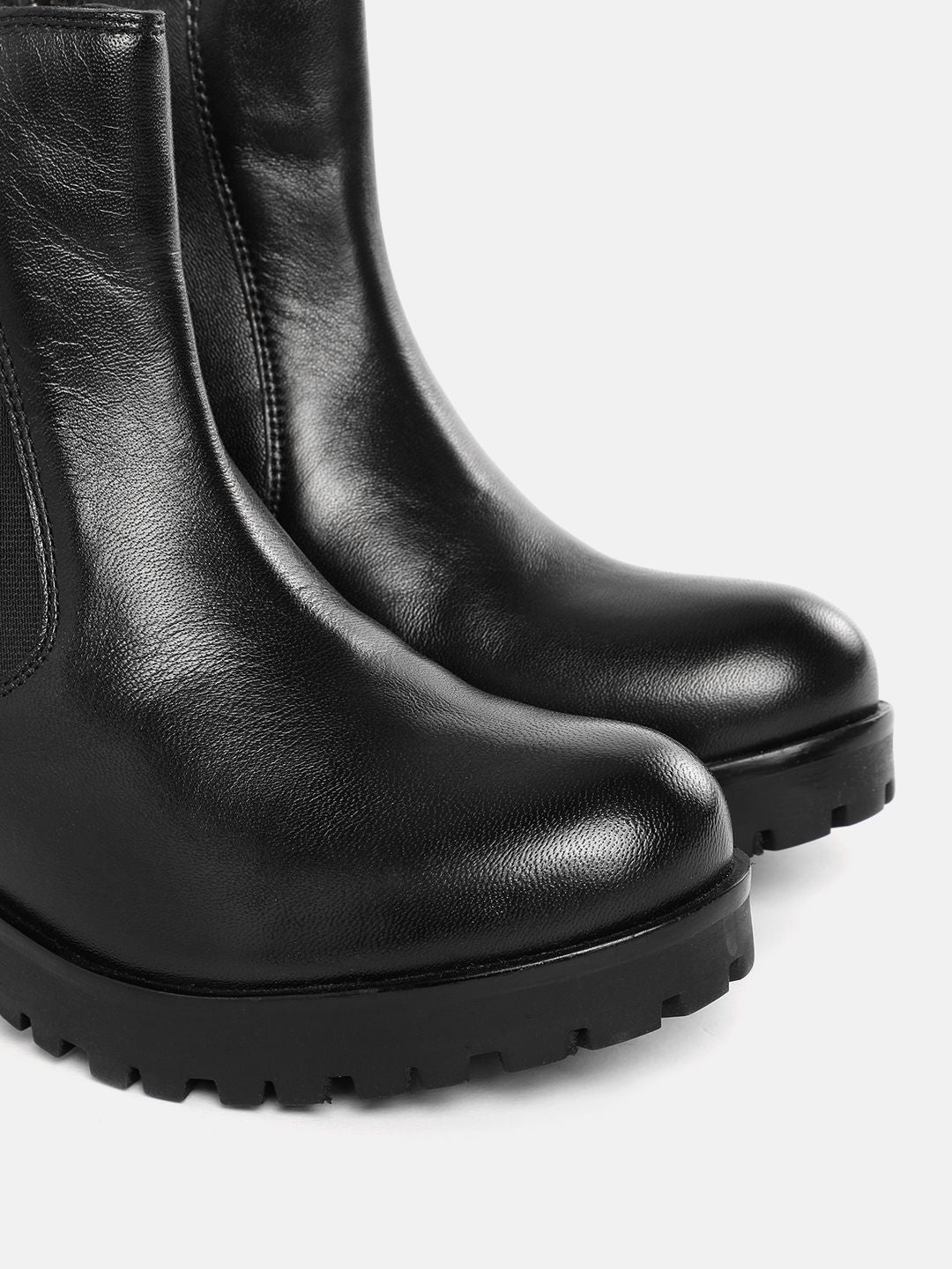 Lino Perros Women Mid-Top Block Heels Regular Boots