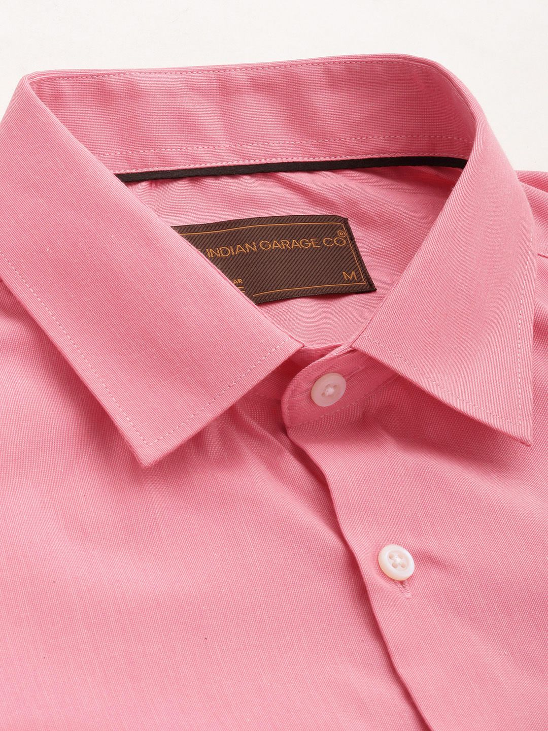 The Indian Garage Co. X Luxe Men Slim Fit Opaque Formal Shirt