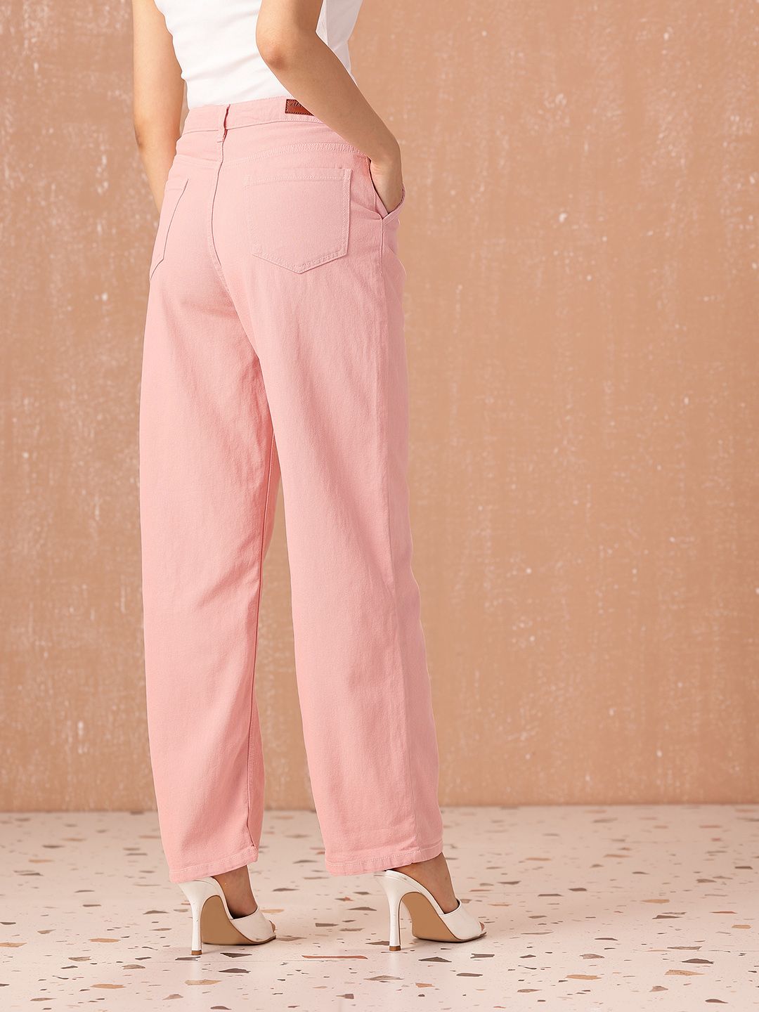 all about you Women Straight Fit High-Rise Stretchable Jeans