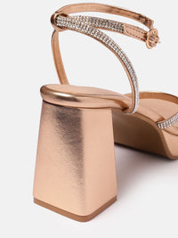 Lino Perros Embellished Party Platform Heels