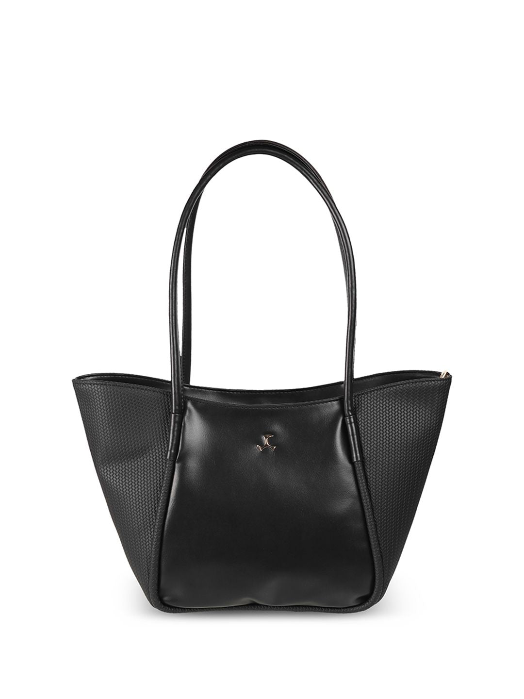 Mochi PU Structured Tote Bag with Fringed