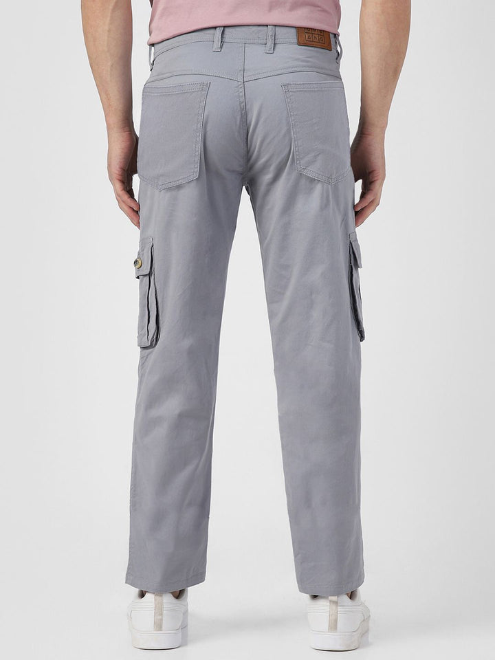 Urbano Fashion Men Mid-Rise Cargos Trousers