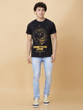Being Human Men Printed Extended Sleeves T-shirt