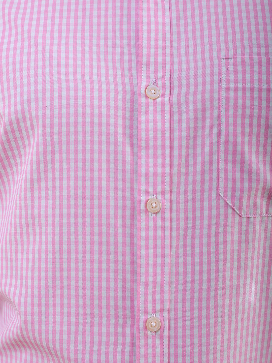 The Indian Garage Co. X Luxe Men Slim Fit Micro Checks Formal Shirt