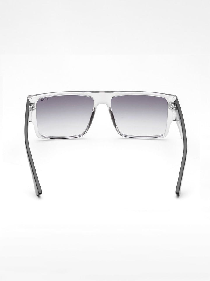 IRUS by IDEE Men Rectangle Sunglasses with UV Protected Lens IRS1311C4SG