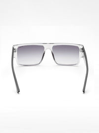 IRUS by IDEE Men Rectangle Sunglasses with UV Protected Lens IRS1311C4SG
