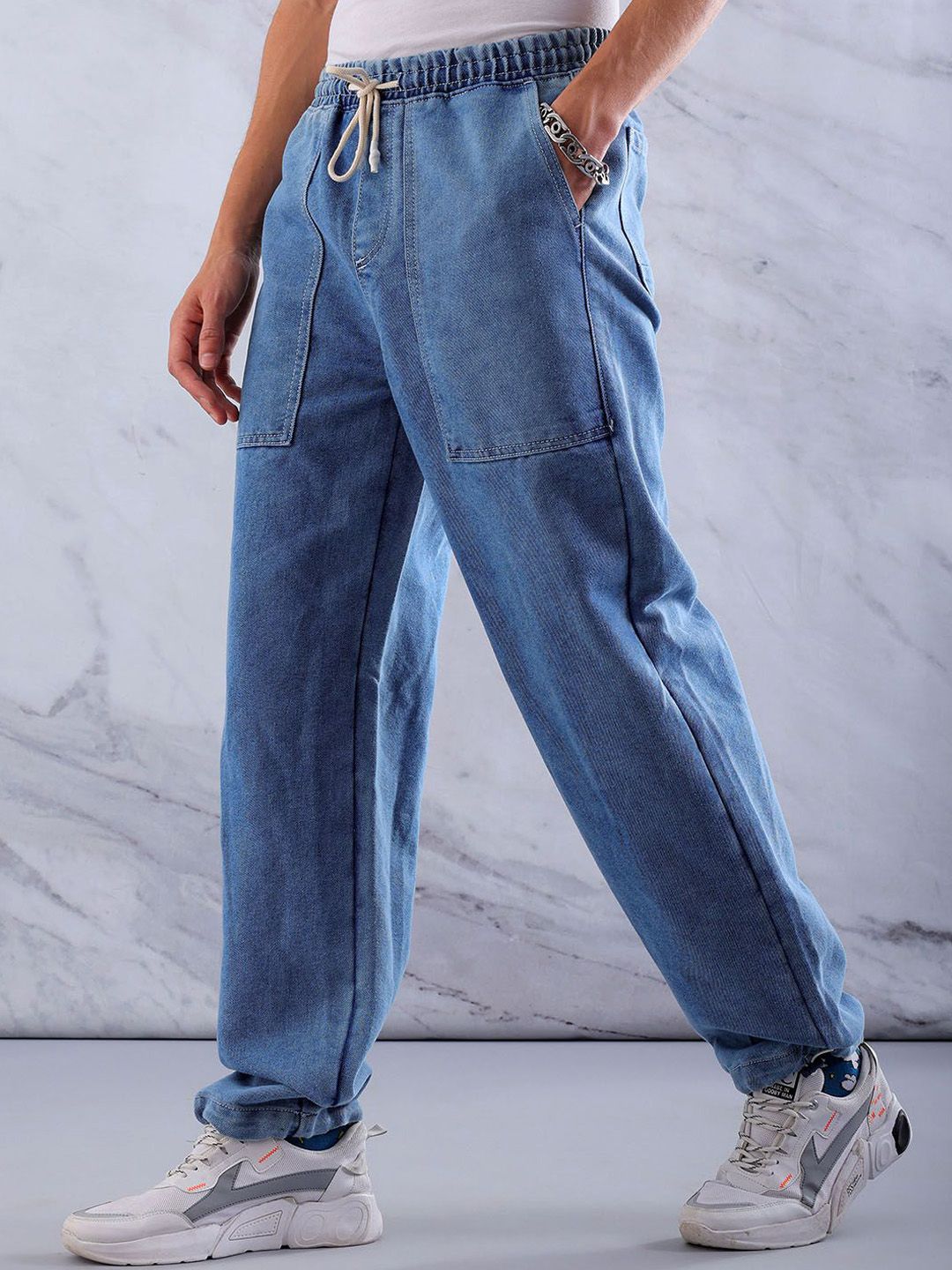 The Indian Garage Co Men Relaxed Fit Mid-Rise Jeans