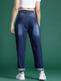DressBerry Women Printed Slouchy Fit Jeans
