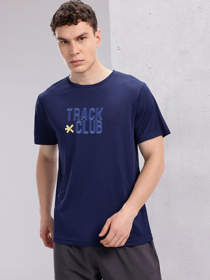 HRX by Hrithik Roshan Typography Print Rapid-Dry Running T-shirt