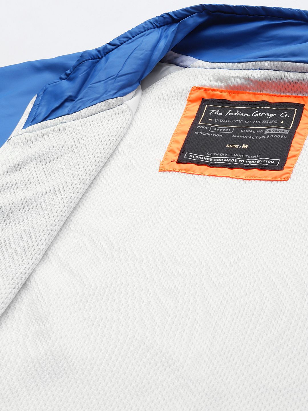 The Indian Garage Co Men Colourblocked Bomber Jacket