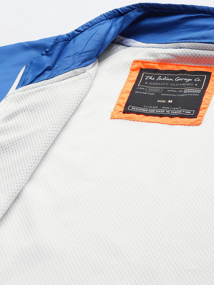 The Indian Garage Co Men Colourblocked Bomber Jacket