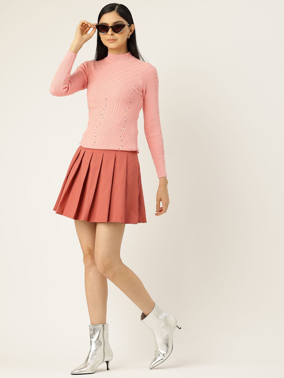 Monte Carlo Self-Striped Geometric Pullover