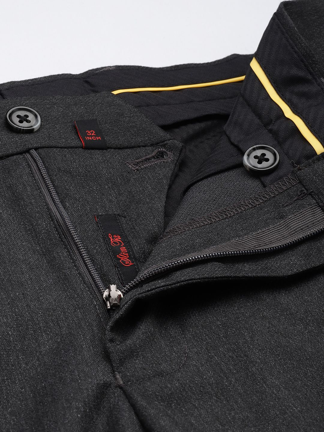 Raymond Men Slim Fit Formal Trousers