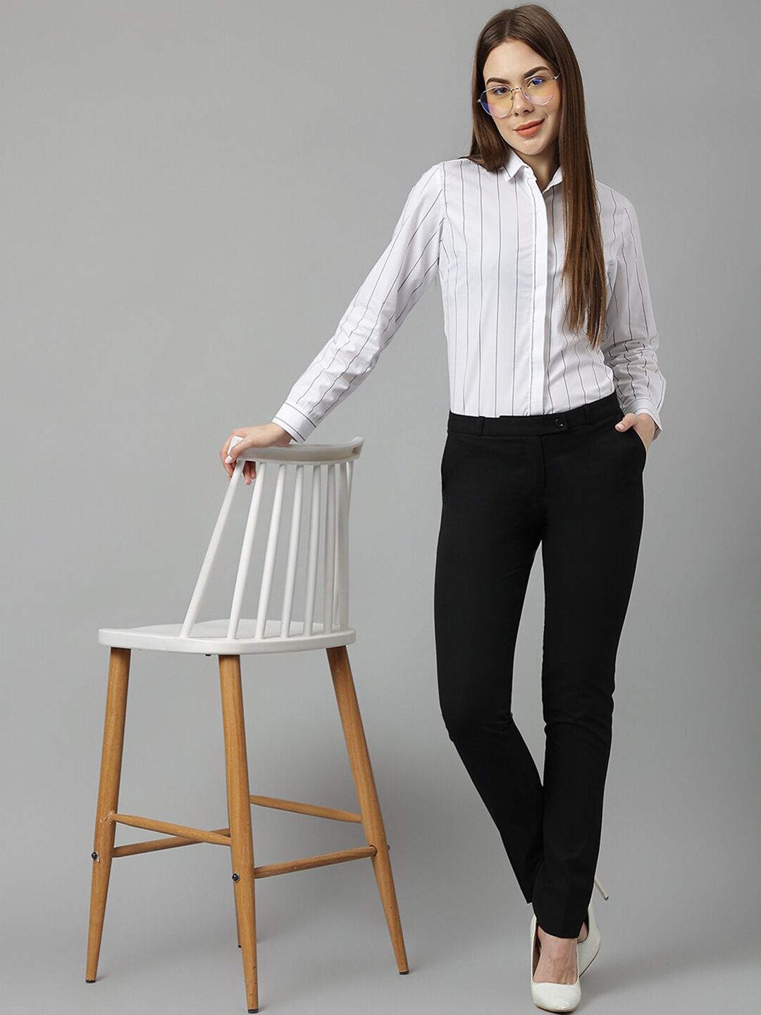 Hancock Sharp Slim Fit Cotton Formal Shirt Cotton