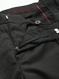 Raymond Men Checked Slim Fit Seluar Formal