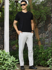 Thomas Scott Men Slim Fit Mid-Rise Chinos Trousers