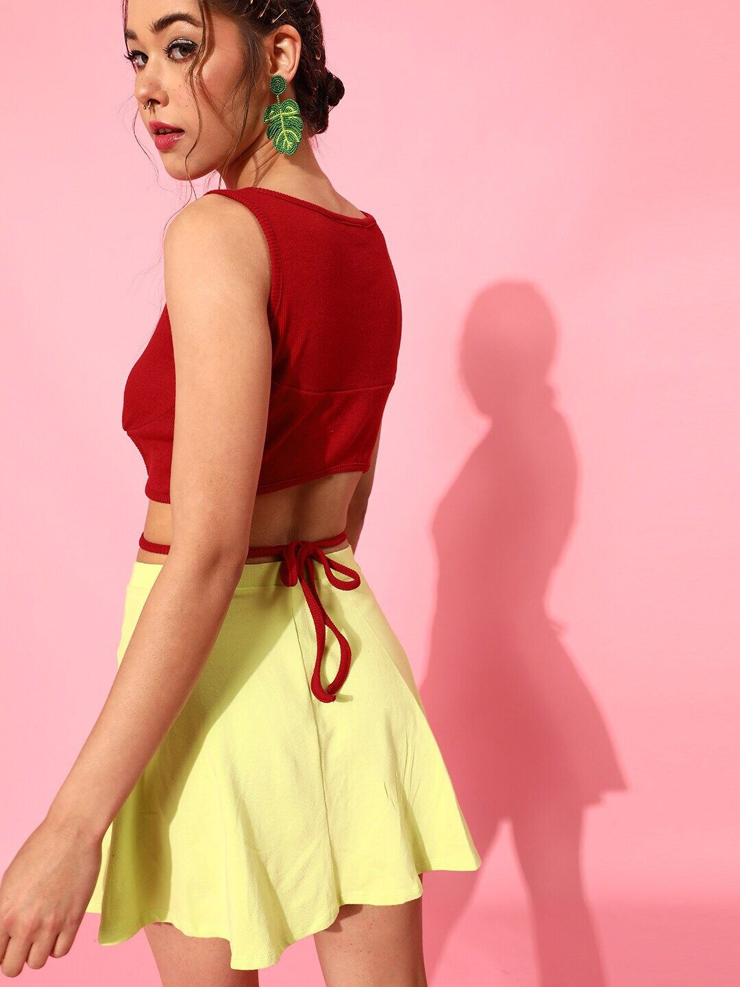 STREET 9 Women Gorgeous Red Solid Top