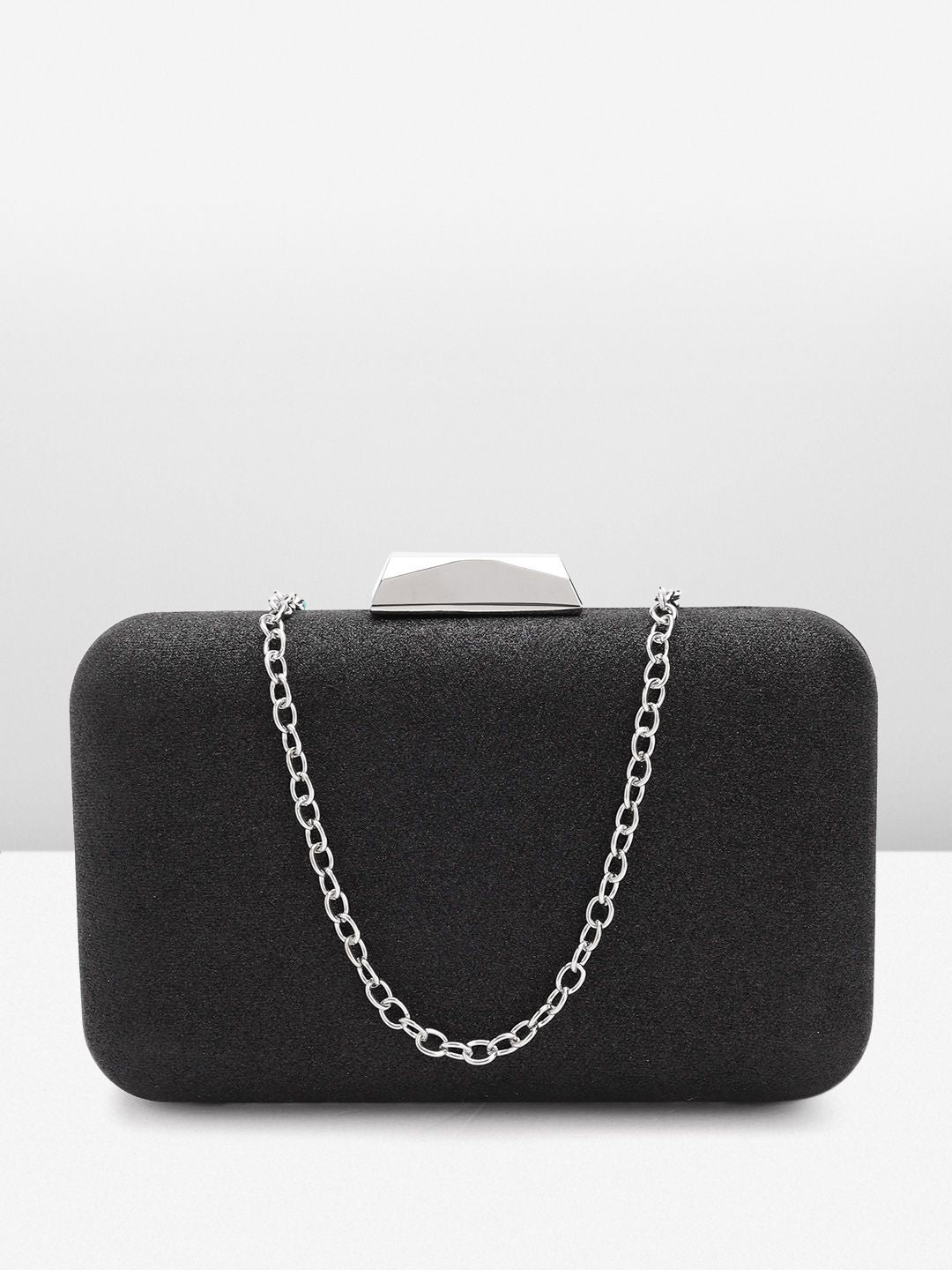 Lino Perros Women Shimmery Box Clutch