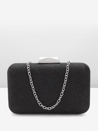 Lino Perros Women Shimmery Box Clutch