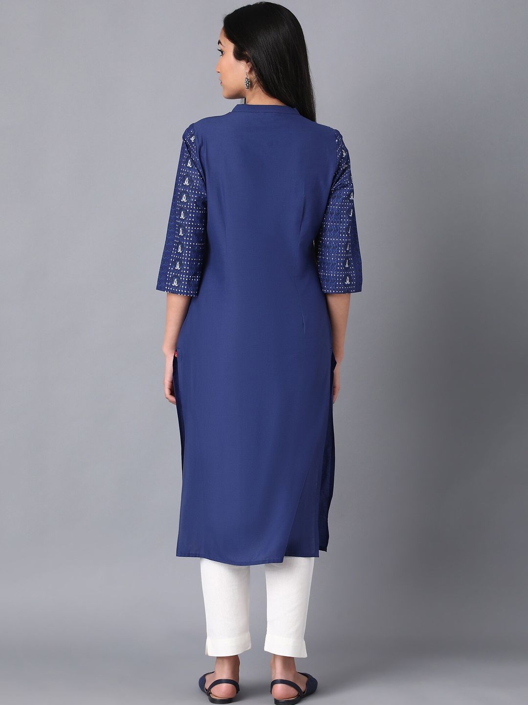 W Straight Cotton Kurta