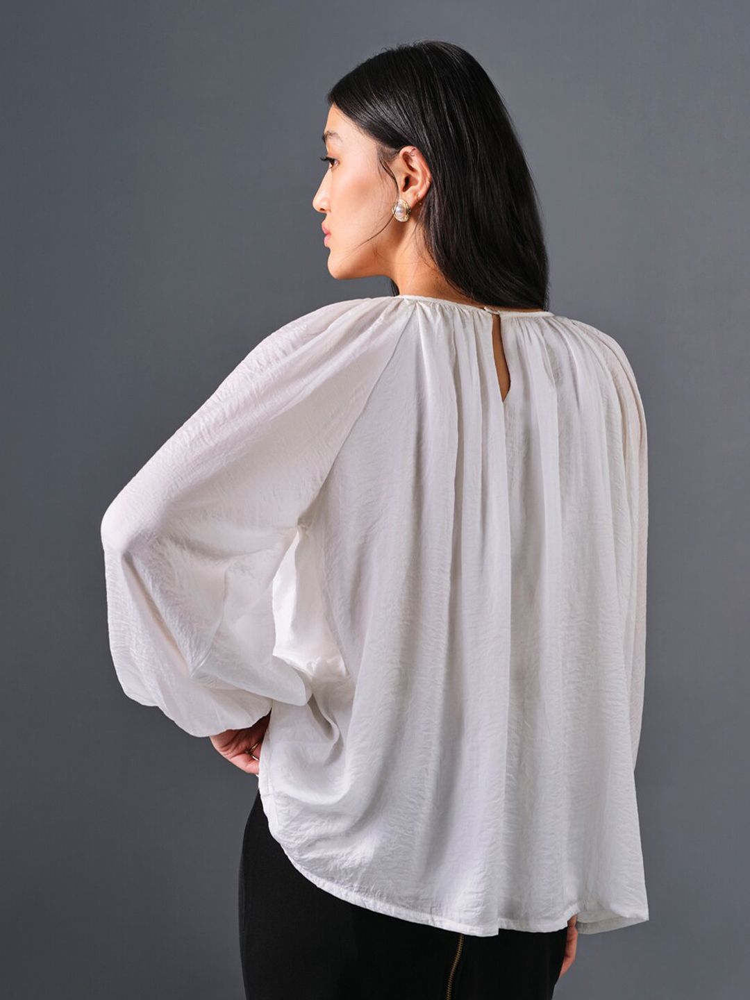 AND Flared Sleeve Top