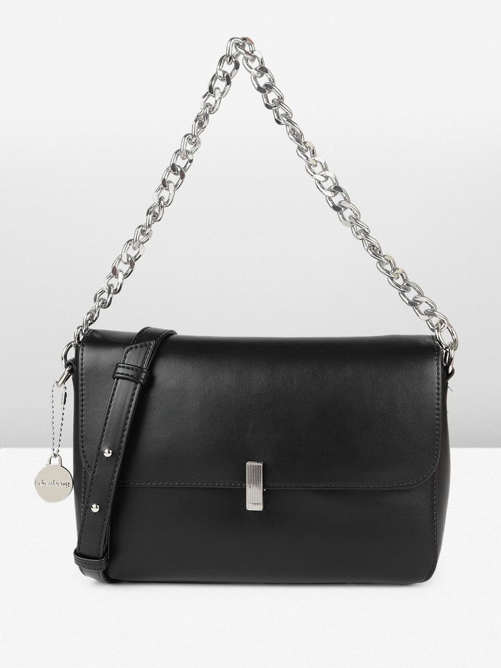 DressBerry Structured Shoulder Bag with Pouch