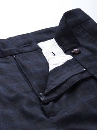 The Indian Garage Co Self Design Regular Fit Chinos Trousers