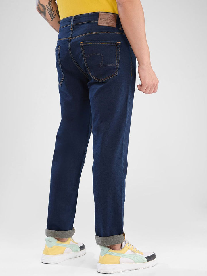 SPYKAR Men Mid Rise Clean Look Stretchable Jeans