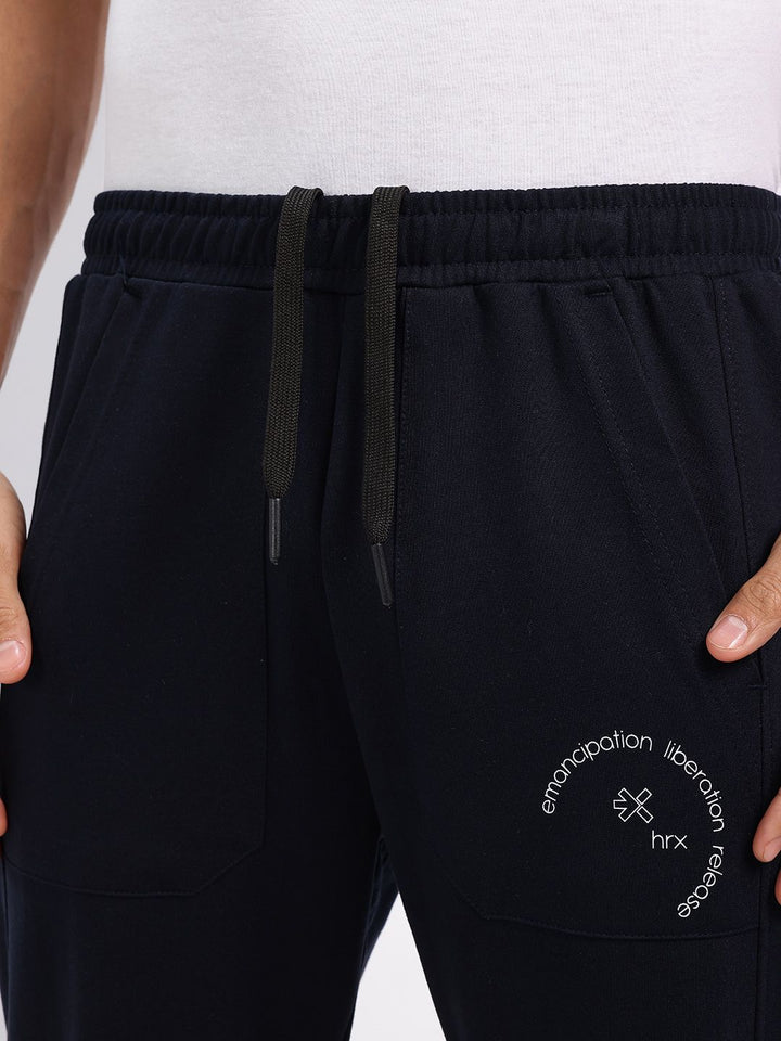 HRX by Hrithik Roshan Men Placement Print Yoga Joggers