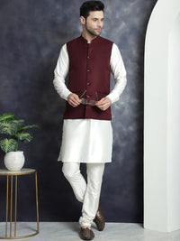 Jompers Mandarin Collar Nehru Jacket
