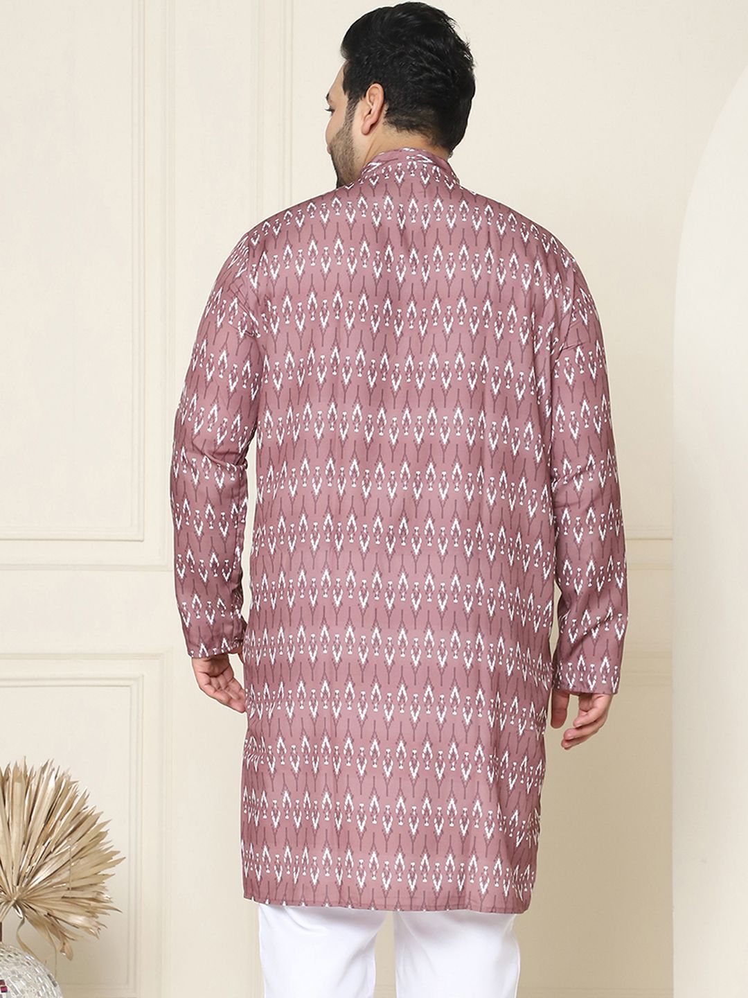 SOJANYA PLUS Geometric Printed Cotton Kurta