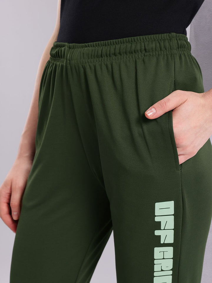 HRX by Hrithik Roshan Women Typography Printed Lifestyle Joggers