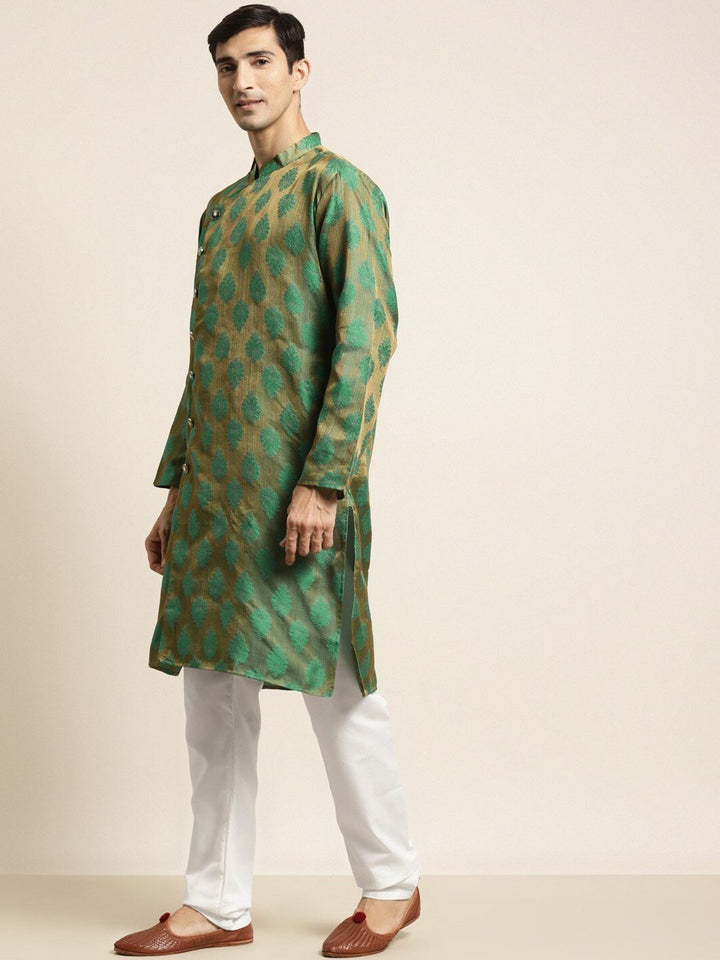 SOJANYA Motif Etnik Tenunan Rekaan Kurta Biasa Dengan Pijama