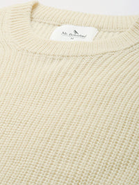 Mr Bowerbird Men Solid Ribbed Tailored Fit Pullover